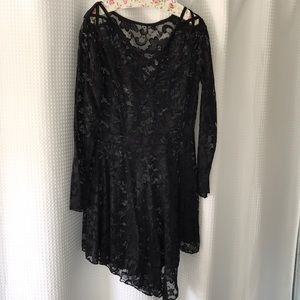 Lace boho dress